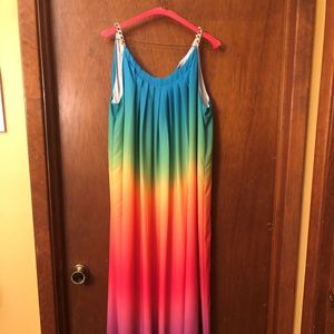 Rainbow Ombre Dress
